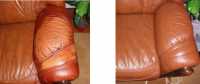 Реставрация покраска кожи, мебель диваны, кресла Донецк фото 1