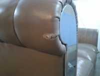 Реставрация покраска кожи, мебель диваны, кресла Донецк фото 2