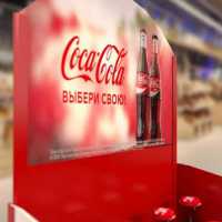 Торговая стойка Кока Кола от Bendvis Фото к объявлению