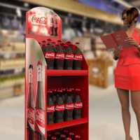 Торговая стойка Кока Кола от Bendvis Донецк фото 4